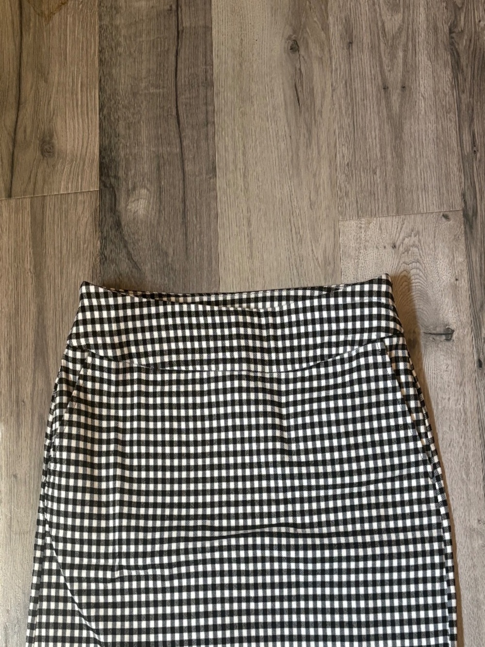 Professional plaid skirt